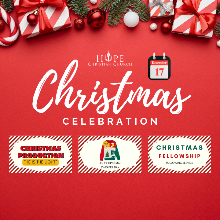HCC Christmas Celebration

Sunday | Dec 17
