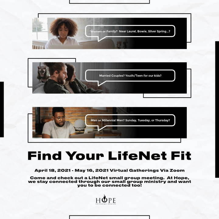 LifeNet Find Your Fit

