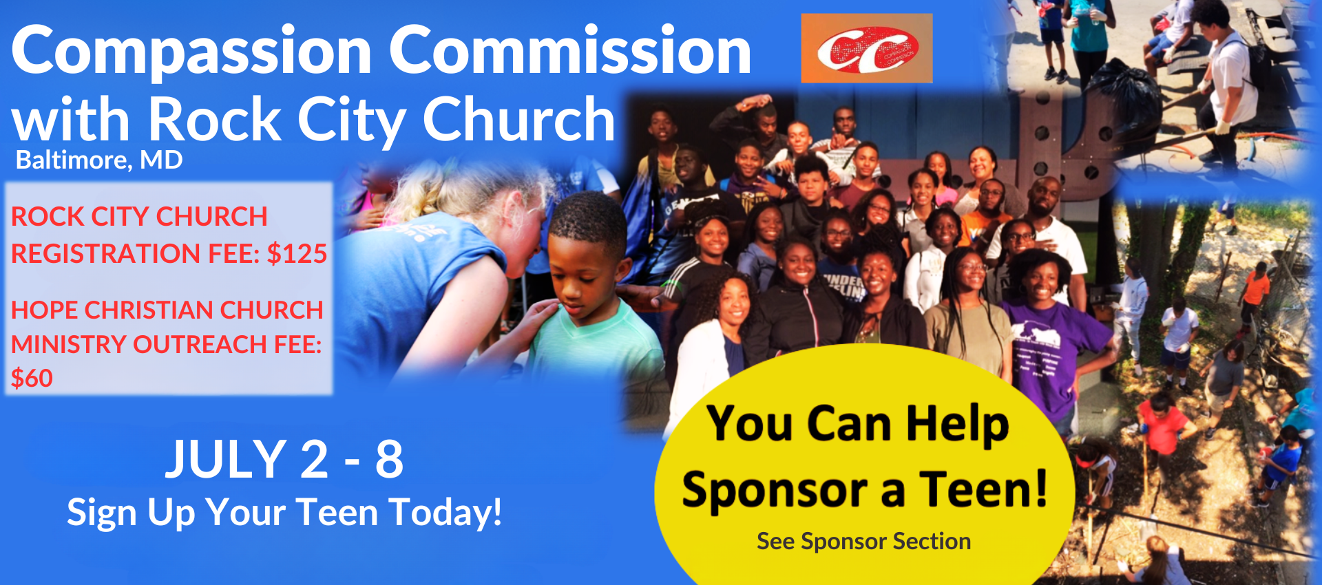 <p><strong>COMPASSION COMMISSION</strong></p>
