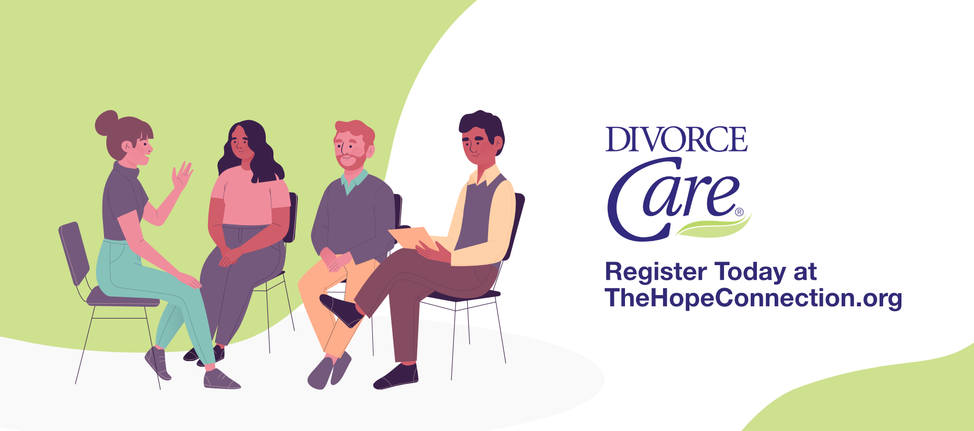 <p><strong>Divorce Care</strong></p>
<p><strong>Begins October 28th</strong></p>
<p> </p>