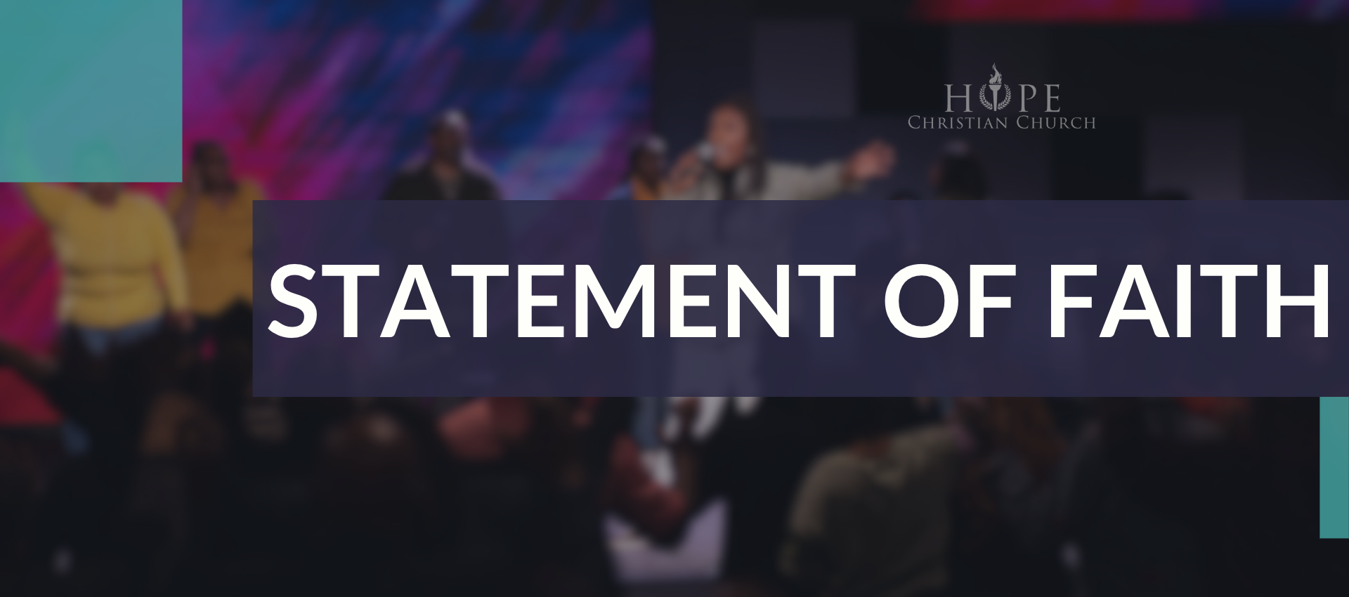 <p>What We Believe</p>