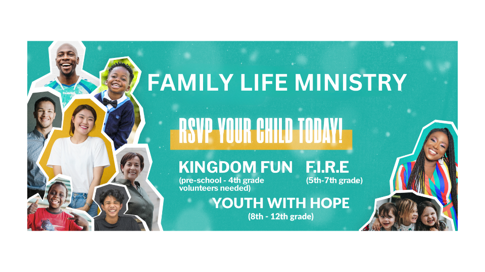 Kids, Middle School & Youth 
